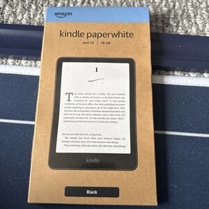 Amazon Kindle Paperwhite 12th Generation 7" 16GB, Black Sealed Brand New